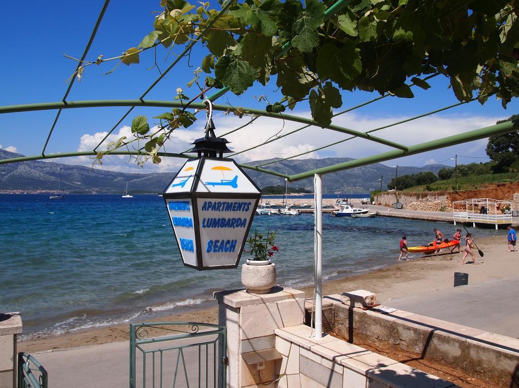 Apartments Lumbarda Beach Extérieur photo